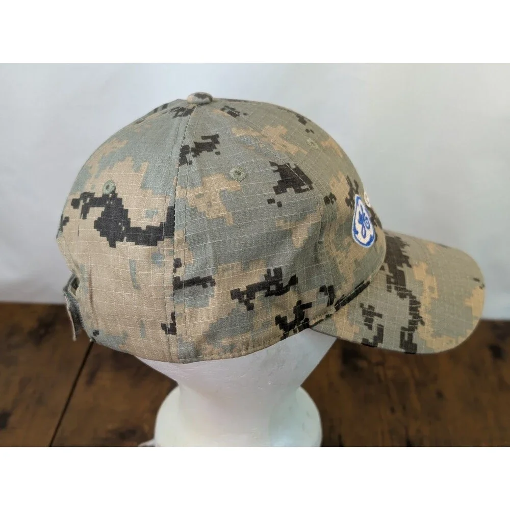 General Electric GE Supply Houston Camo Ball Cap Hat Adjustable